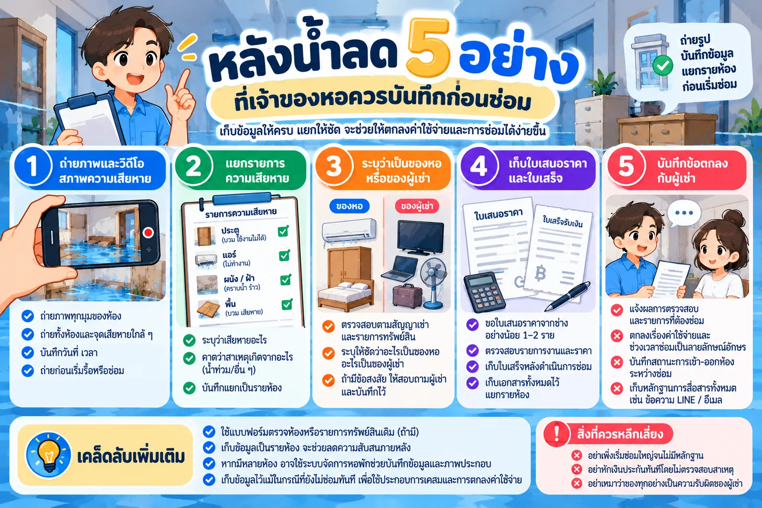 Post-Flood Rental Inspection Checklist